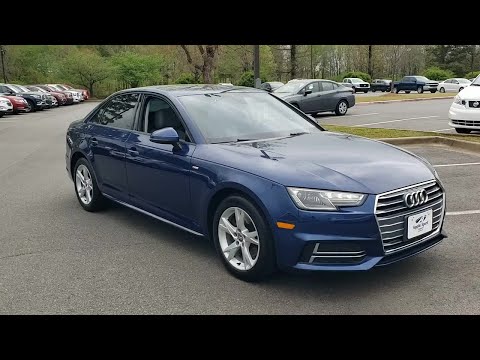 SOLD - USED 2018 AUDI A4 2.0 TFSI ULTRA PREMIUM S TRONIC FWD at McLarty Nissan-LR- (USED) #JA06...
