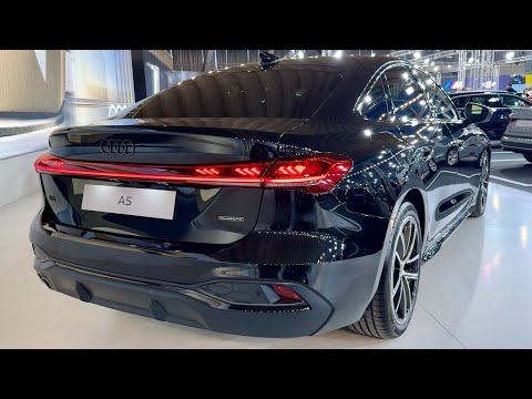 AUDI A5 Sedan 2025 (S Line, Black Pack) - visual REVIEW & PRICE