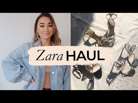 ZARA TRY-ON HAUL 2018! | Julia Havens Video