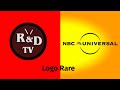 R D TV NBCUniversal Logo Rare