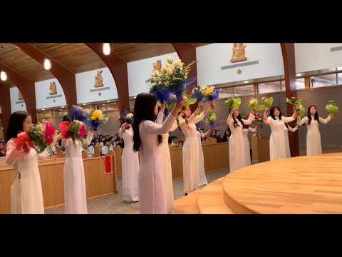 Tháng Hoa DÂNG KÍNH ĐỨC MẸ MARIA (26-05-2024) - TNTT Winnipeg - Đoàn Thánh Minh