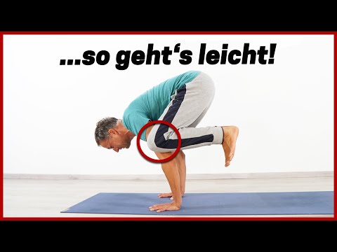 Learn Crow Pose - EASY (Bakasana) - Yoga Tutorial for Beginners