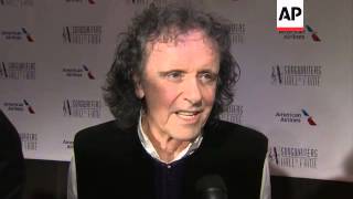 Martina McBride, Aloe Blacc, Chubby Checker, and others arrive at Songwriters Hall of Fame gala