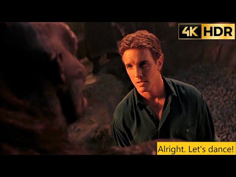 Johnny Cage vs Goro (Johnny Cage's Nut Punch) | Mortal Kombat 1995 (4K HDR)