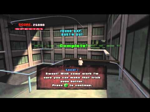 Tony Hawk's Underground (THUG) Walkthrough with Commentary Part 6 - Chapter 5