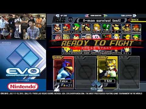 EVO 2015 SSBM: Leffen vs. Zhu Pools