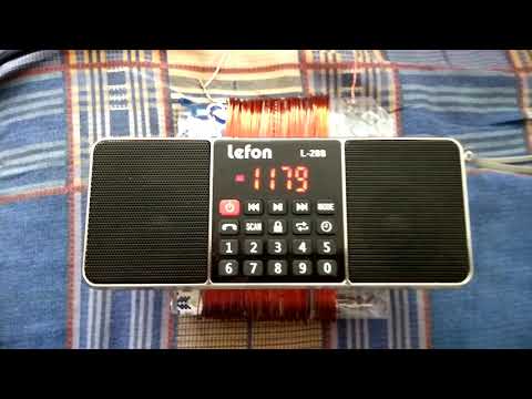 Lefon L~288 BT прием на средних волнах. АМ.