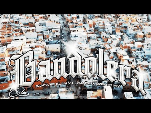 Santa Fe Klan, L-gante, Uzielito Mix - Bandolera ( letra)⚪