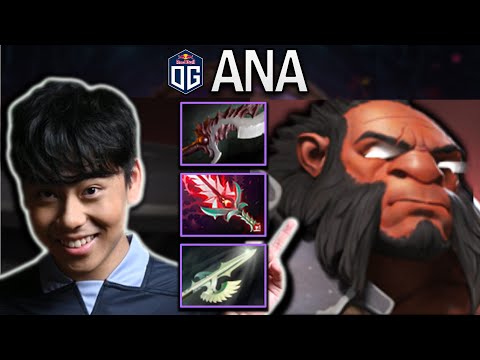 OG.ANA SMURF AXE WITH ABYSSAL-HALBERG - DOTA 2 7.29 GAMEPLAY