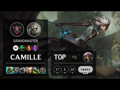 Camille Top vs Sett - KR Grandmaster Patch 11.13