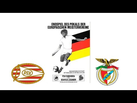 1988 UEFA European Cup Final, PSV Eindhoven vs Benfica