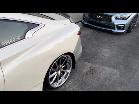 Tein Coilover Install on Infiniti Q60