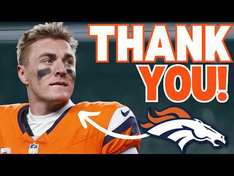 Broncos Get SNEAKY GREAT News for '26...