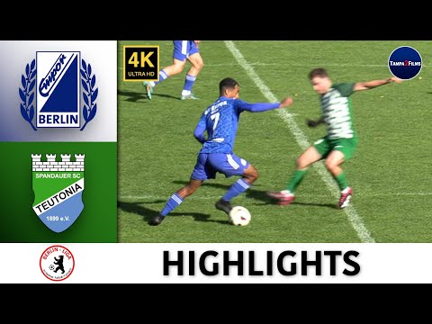 HIGHLIGHTS | SV Empor Berlin - SSC Teutonia 1899 | Berlin-Liga | 8. Spieltag | 2024 | 4K UHD