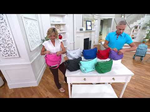 Lug Matte Luxe Shoulder Bag w/ Crossbody Strap - Harmony on QVC