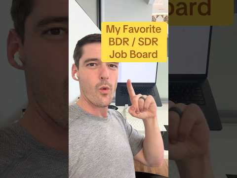 My Favorite BDR / SDR Job Board