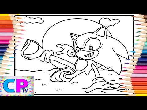 Sonic the Hedgehog Coloring Pages/Sonic Dance/Asketa & Natan Chaim - More [NCS Release]