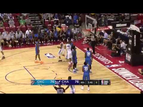 NBA Oklahoma City Thunder vs Charlotte Hornets  Summer League  Jul 6,  2018