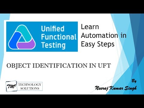 Tutorial 25 | Object Identification | Smart Identification in UFT by Neeraj Kumar Singh