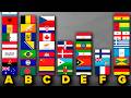All Flags By Alphabet A Z