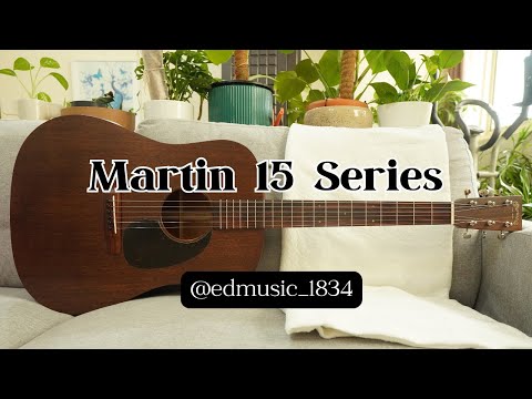 Martin 15 Series (D-15M vs. 000-15M vs. 15SM) #martinguitar #acousticguitar #mahoganywood