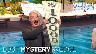 The Mystery Wedge Is Missing!  Wheel Of Fortune