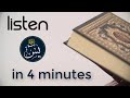 Listen Surah YASEEN (Fast Recitation) in 4 minutes | YASEEN SHAREEF