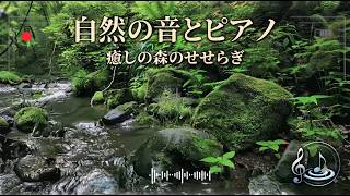 小川のせせらぎと優しいピアノ 🌿🎹｜深い眠り・リラックス・ストレス解消