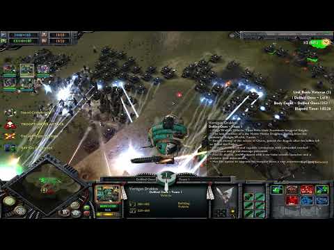 Unification Mod - Primaris Dark Angels vs Minotaurs (Survival - Hard Mode)