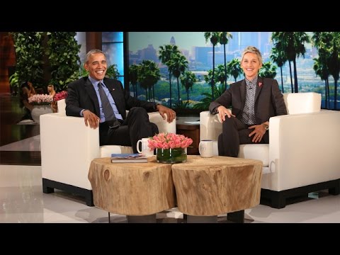 【エレンの部屋】オバマ大統領インタビュー President Obama and Ellen Discuss the Road to Equality