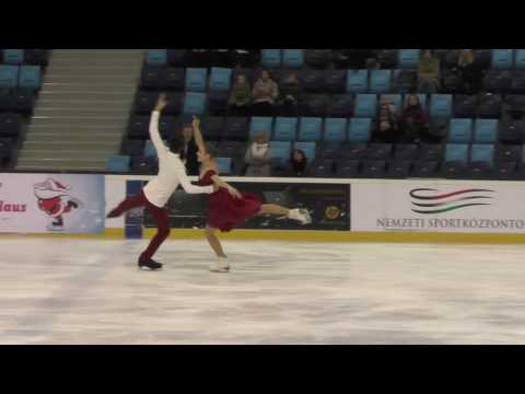 2016 Santa Claus Cup: Flora Agnes MUHLMEYER / Pietro PAPETTI (ITA) - ID Junior Free Dance