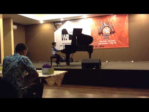 Gde Maharta Putra W. Ridjasa, 1st Winner Yamaha Premier Music-Jkt, Piano Competition 2016 (March 20)