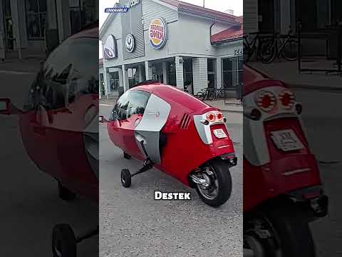 Bu Motosikleti Devrilmek Neredeyse İmkânsız! #Monoracer #Motosiklet #Teknoloji #Mühendislik