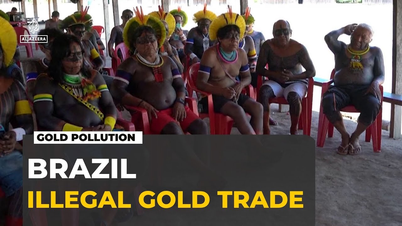 Illegal gold mining in Brazil: Protected indigenous land damaged in amazon