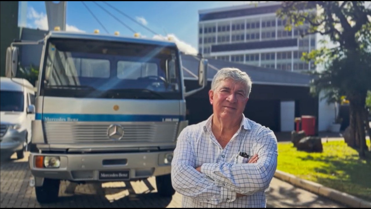 34 anos depois, o caminhão Mercedes-Benz 1 milhão é encontrado!