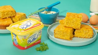 I Cant Believe Its Not Butter! Cheesy Cornbread Recipe