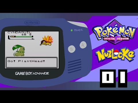 A New Beginning! Let's Play Pokemon Crystal Nuzlocke! Episode 01