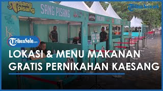 Daftar Menu Makanan Gratis yang akan Dibagikan saat Tasyakuran Pernikahan Kaesang & Erina di Solo