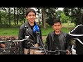 De fietsexamens zijn ondanks corona weer begonnen!