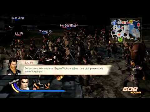 Let's Play: Dynasty Warriors 7 (Deutsch/German) Part 27 Wu - Nächtliches Gemetzel