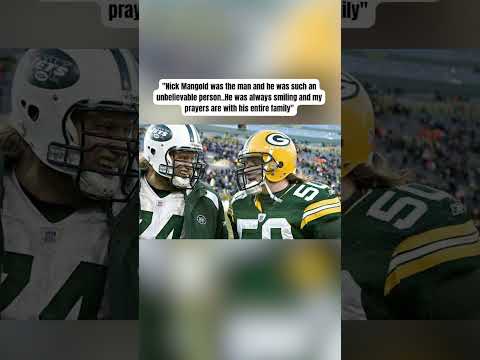 AJ Hawk remembers Nick Mangold ❤️