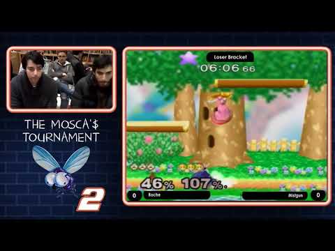 The Moska's 2 - Roche (Marth, Sheik) Vs. Mitsgun (Peach) - SSBM Losers Quarters - Smash Melee