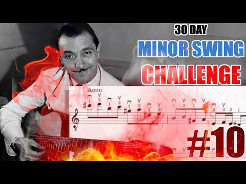 Minor Swing 30 Day Challenge #10 - Let's Play Lines!