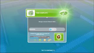 "Change a house exterior walls" The Sims FreePlay