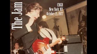 The Jam : CBGB New York 1977
