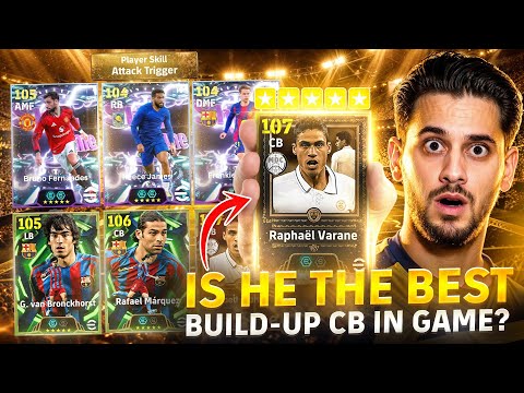 I GAVE VARANE MY HIGHEST RATING EVER 😳 IS HE THE BEST BUILD-UP CB IN GAME?! 🔥