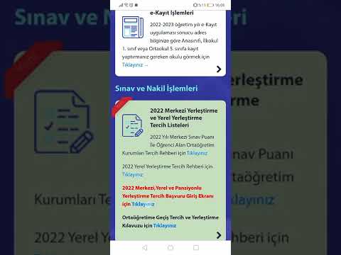 e-okuldan LGS tercihi nasıl yapılır?