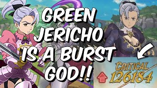 Green Jericho IS A BURST GOD!!! - Lvl 70 Master PVP Gameplay - Seven Deadly Sins: Grand Cross Global