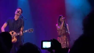 Tyler Hilton &amp; Kate Voegele - When The Stars Go Blue @ Islington 2015