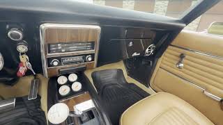 1968 Chevrolet Camaro Convertible-Interior